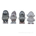 Seven Dwarfs Granite Statues, Polished, 1 or Mixed Kinds Granite Materials, Suits for Garden Display